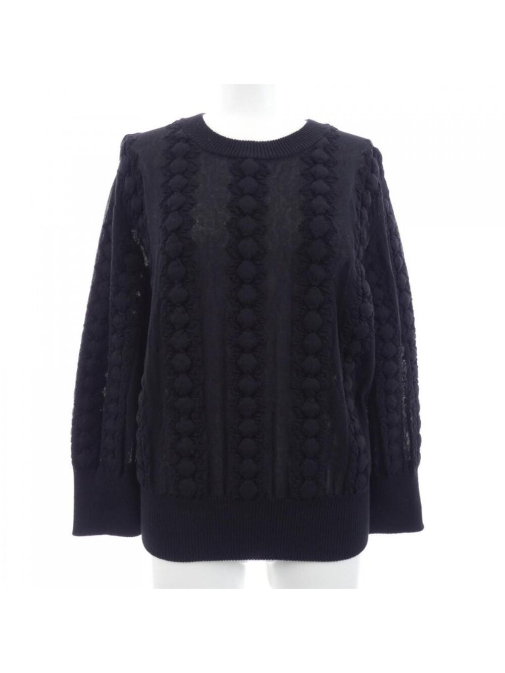 Chanel Knit Sweater Black